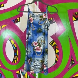 Extreme Limit, Hawaiian Print Dress. Size 10/12 Girls. Pristine condition!